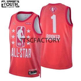 Dječji NBA Dres Phoenix Suns Devin Booker 1 2022 All-Star Jordan Brand Crvena Swingman
